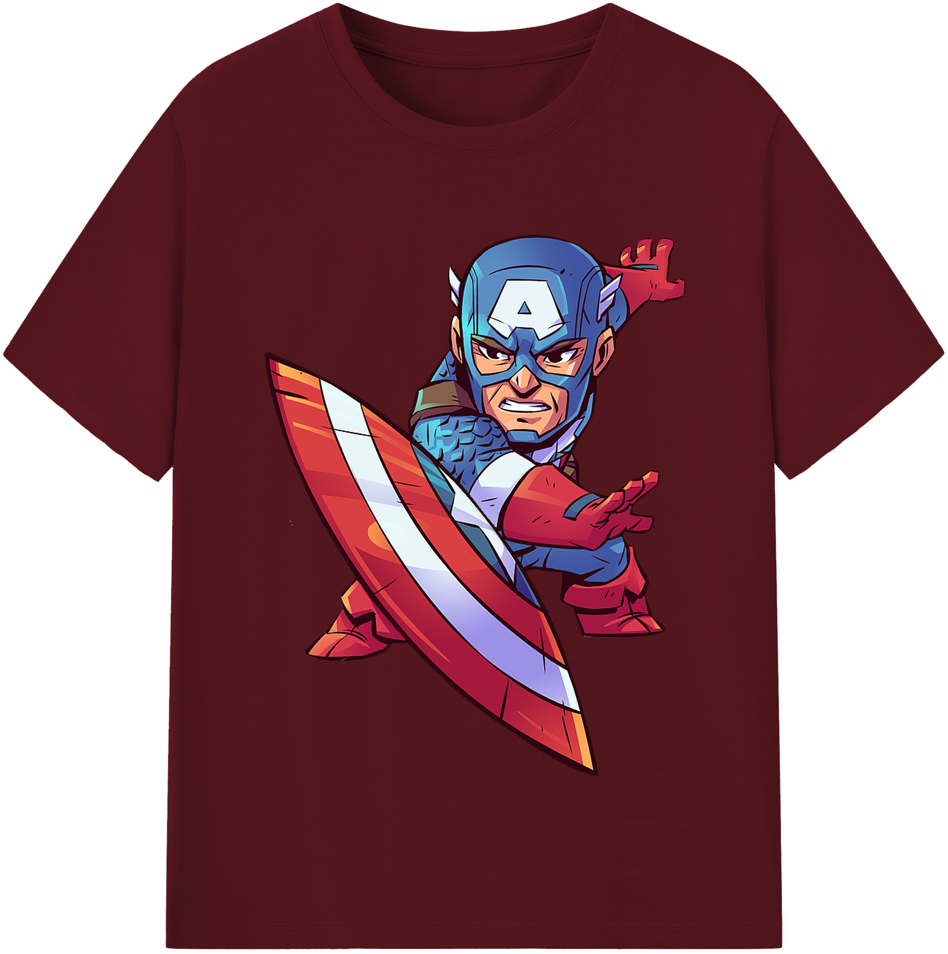 （画像用） アベンジャーズ The Avengers 綿100％半袖Tシャツ（フロントプリント）